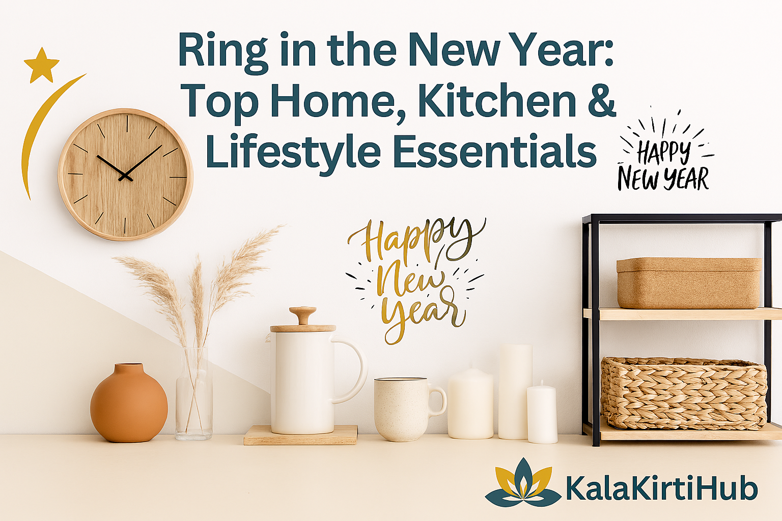 Ring in the New Year: Top Home, Kitchen & Lifestyle Essentials