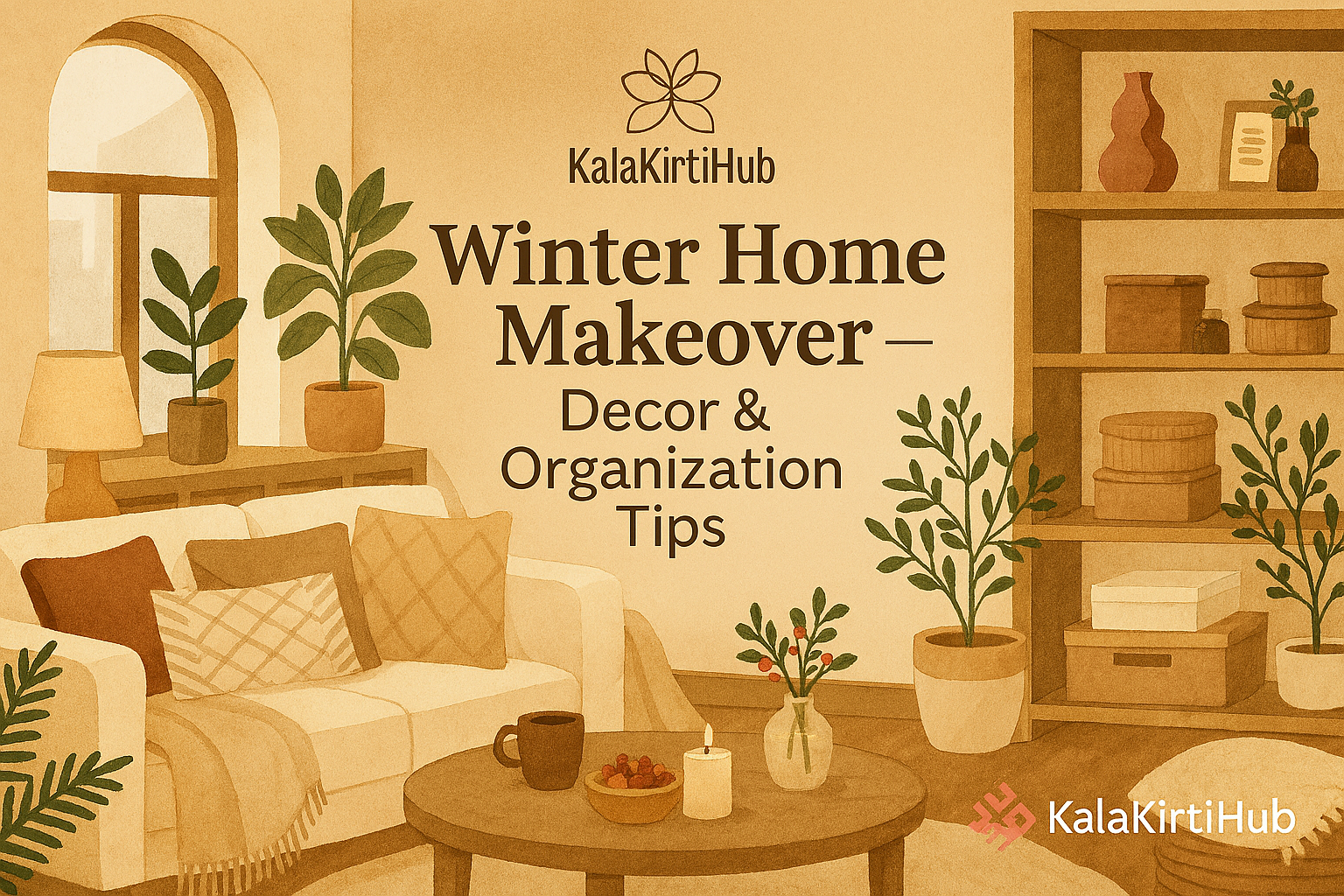 Winter Home Makeover: Decor & Organization Tips