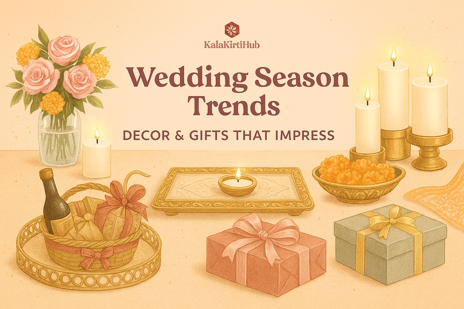 Wedding Season Trends: Decor & Gifts That Impress