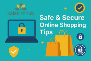 Safe & Secure Online Shopping Tips on KalaKirtiHub