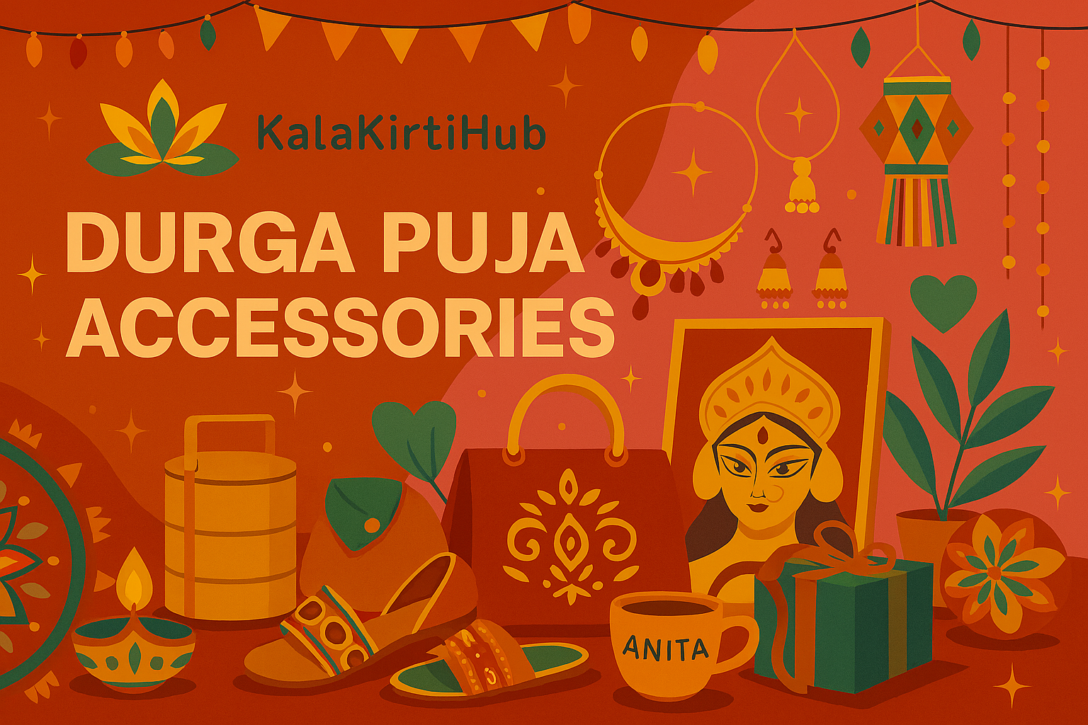 Durga Puja Accessories: Jewellery & Fashion Must-Haves
