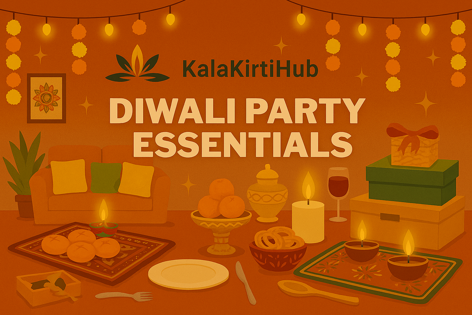 Diwali Party Essentials: Kitchen & Tableware Must-Haves