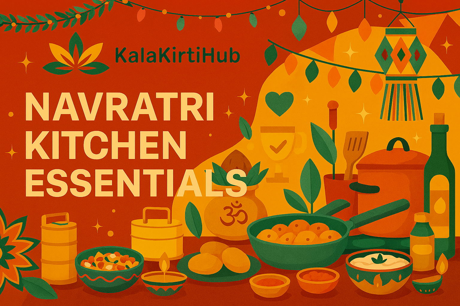 Navratri Kitchen Essentials: Cook & Celebrate in Style