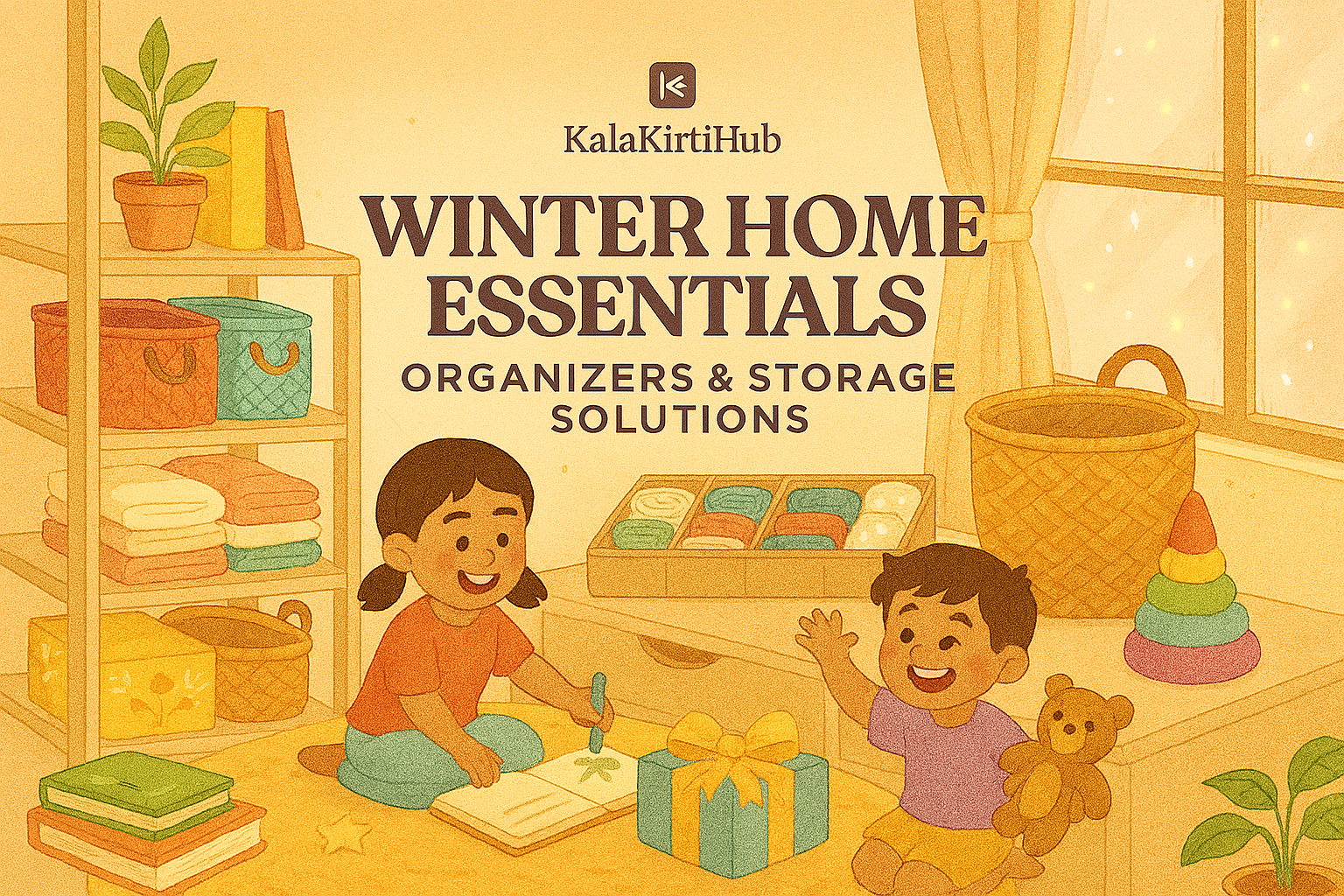 Winter Home Essentials: Organizers & Storage Solutions