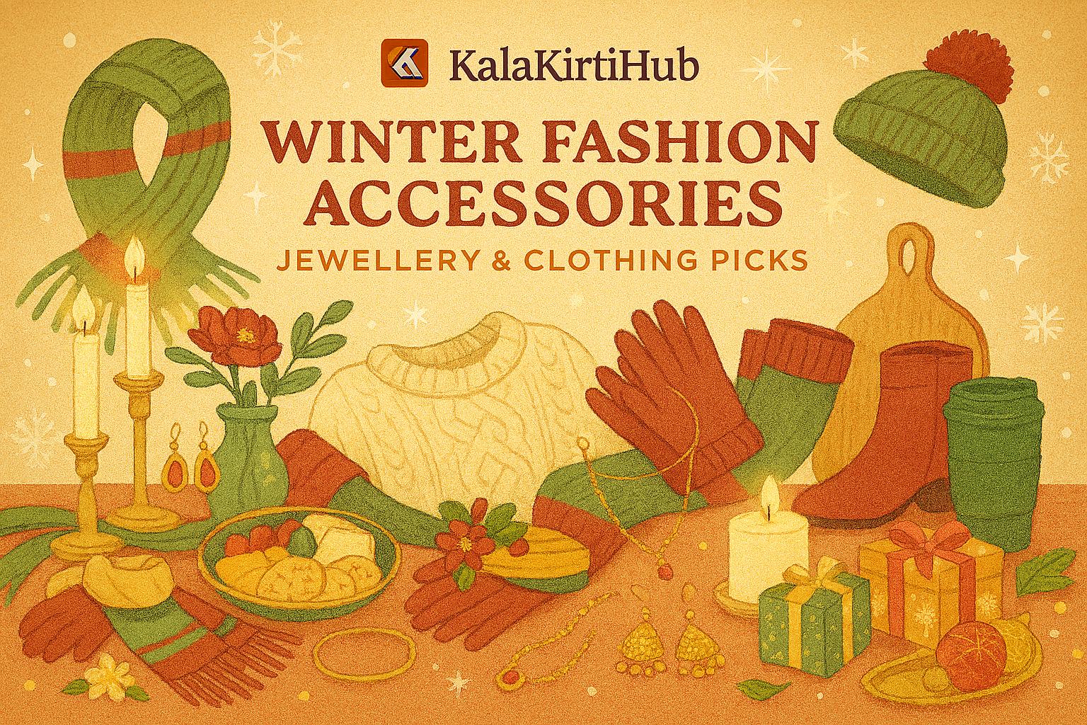Winter Fashion Accessories: Jewellery & Clothing Picks