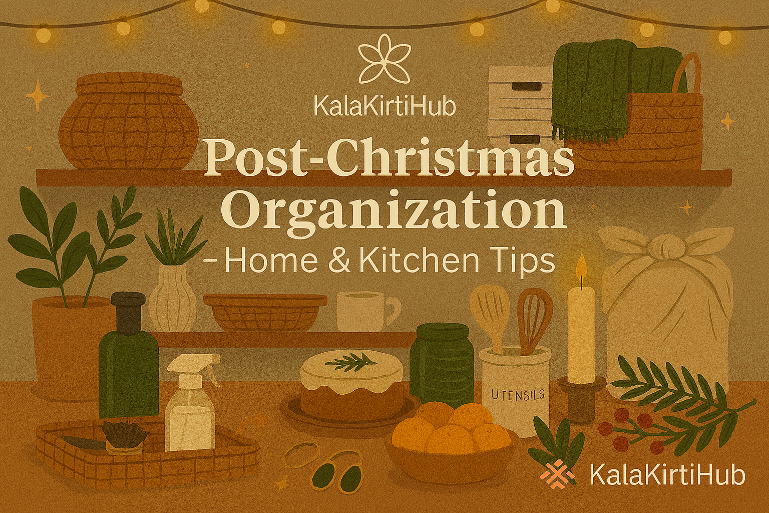Post-Christmas Organization: Home & Kitchen Tips