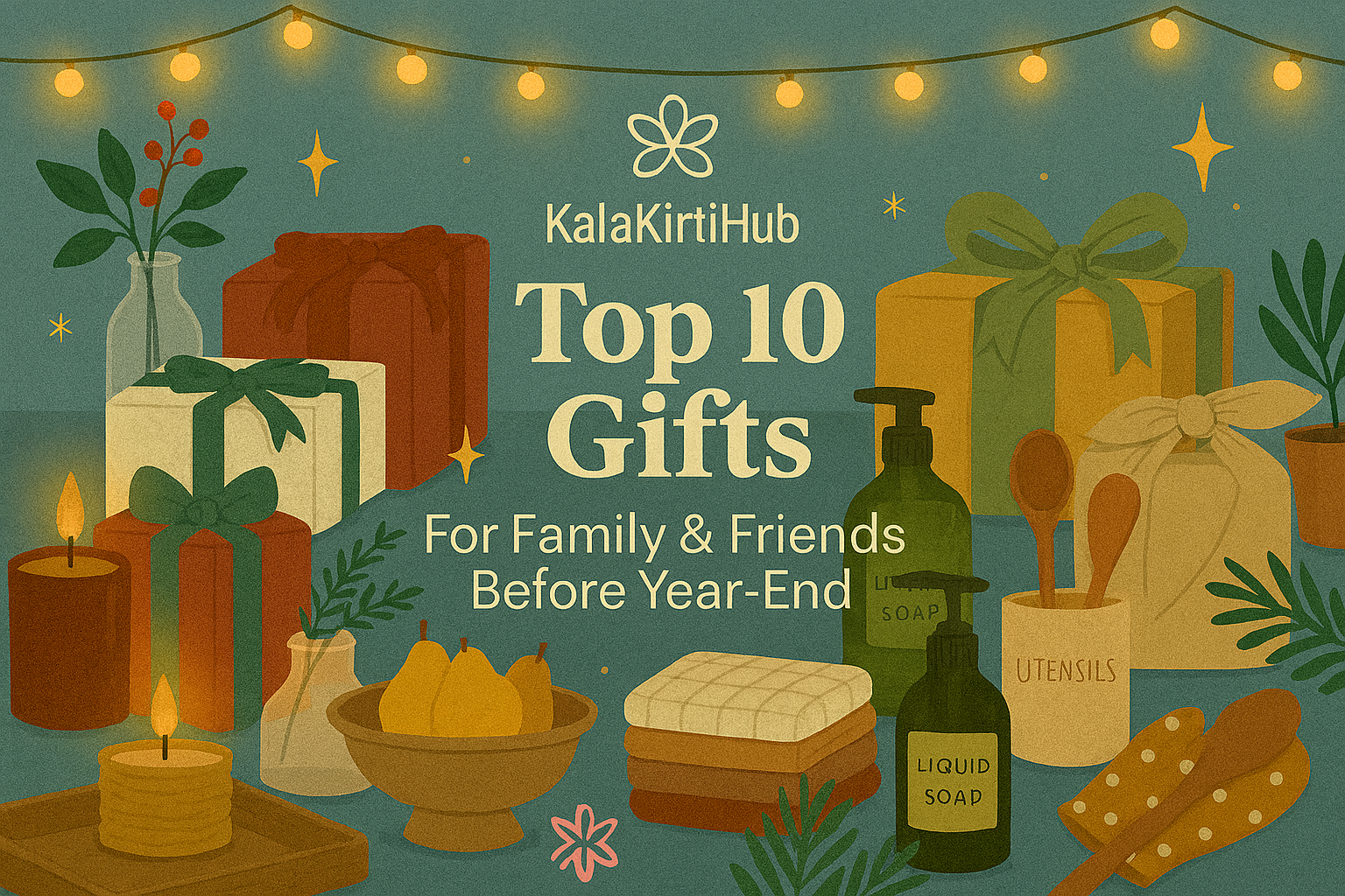 Top 10 Gifts for Family & Friends Before Year-End