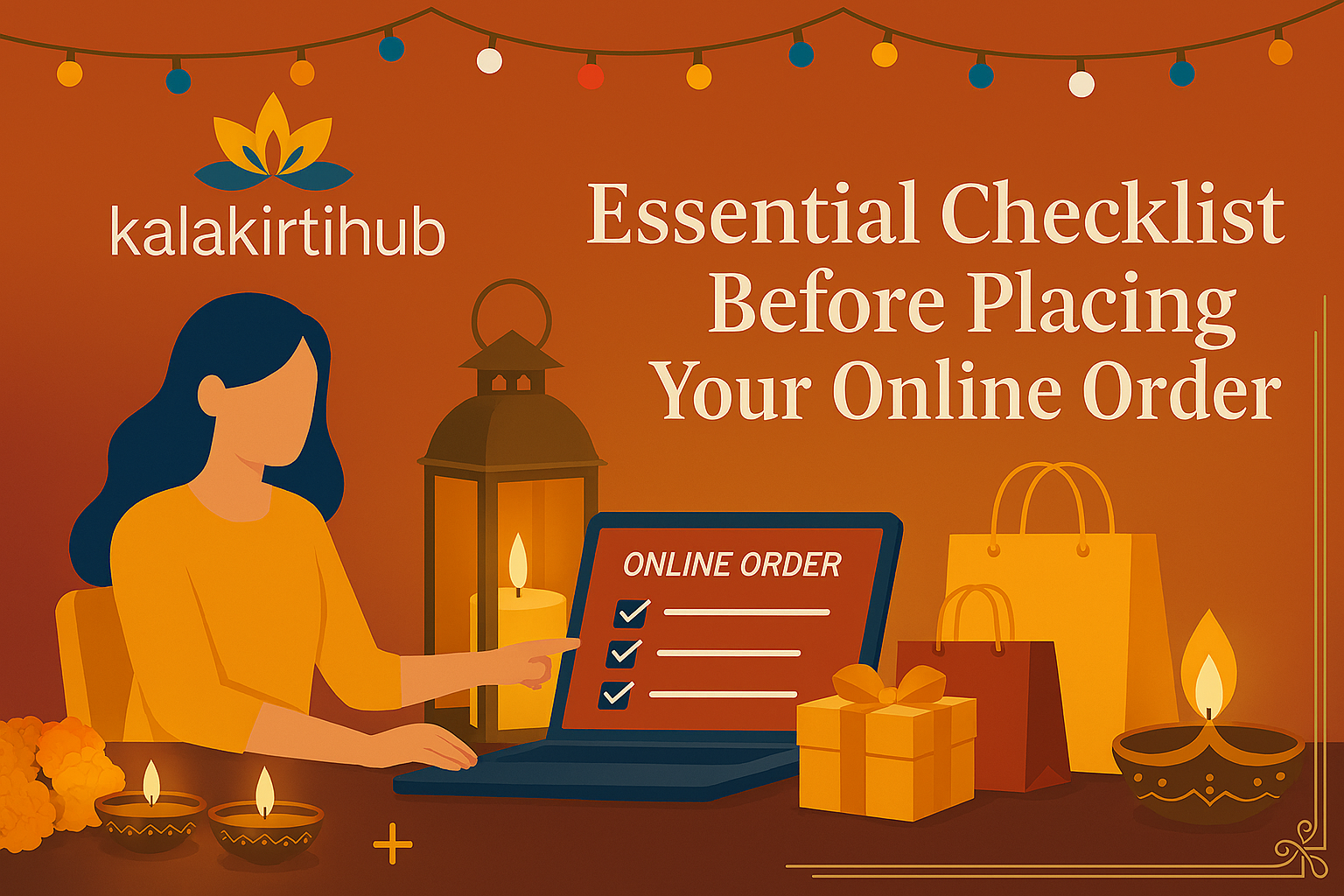 Essential Checklist Before Placing Your Online Order