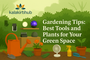 Gardening Tips: Best Tools and Plants for Your Green Space