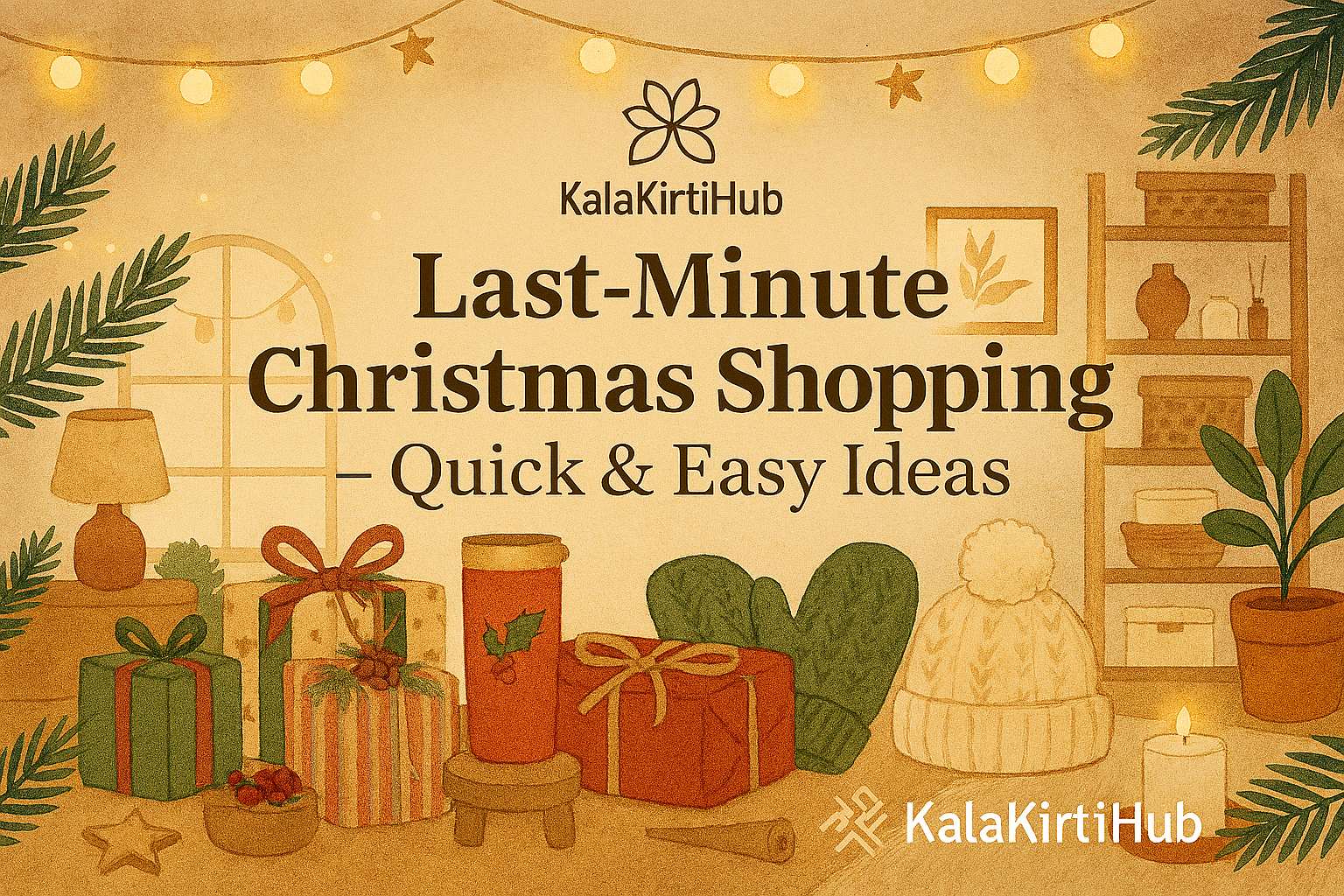 Last-Minute Christmas Shopping: Quick & Easy Ideas