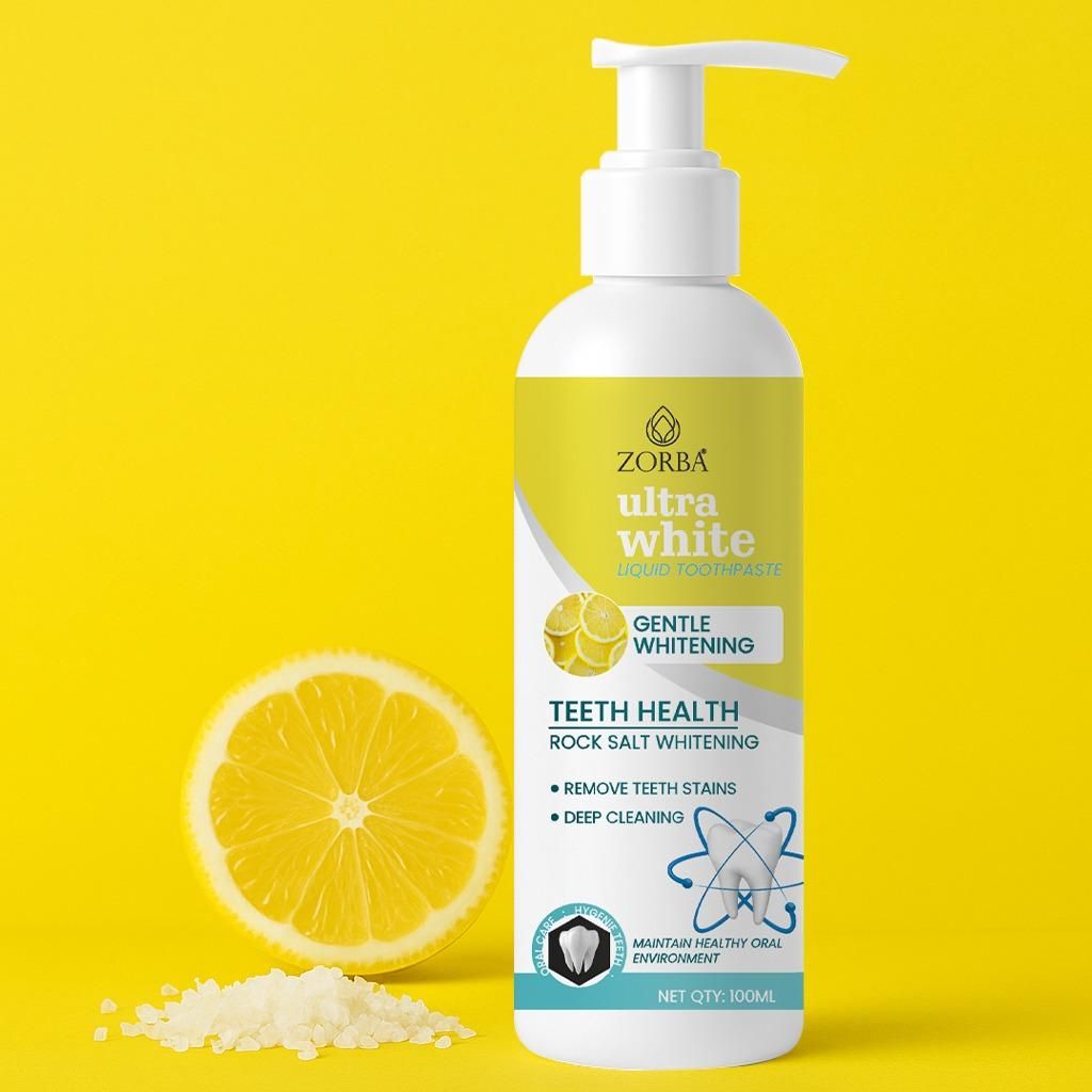 Ultra White Liquid Toothpaste 200ml Pack of 2 for Oral Care | kalakirtihub ra4xqa-dd