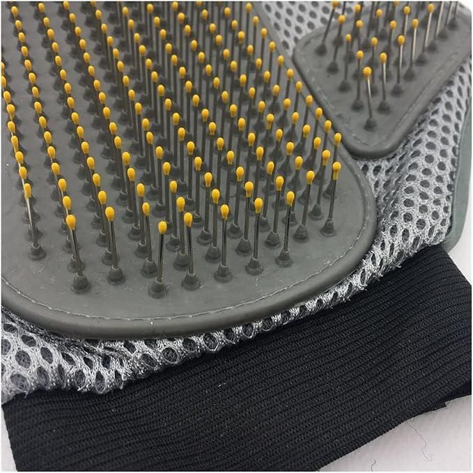 Stainless Steel Pet Grooming Glove - Gentle Deshedding Brush ra4xqa-dd