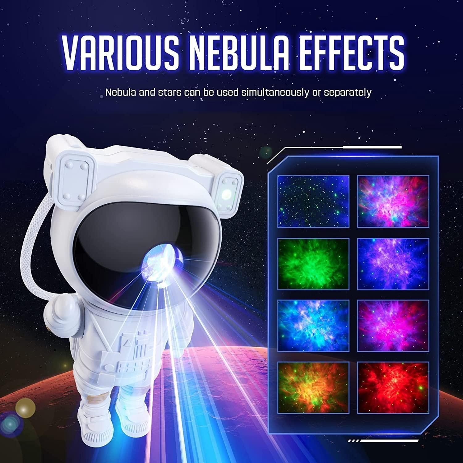 Astronaut Galaxy Projector 360° Rotation with Remote – kalakirtihub ra4xqa-dd