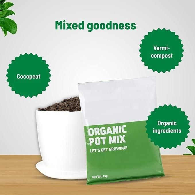 Organic Pot Mix 500gm - KalaKirtiHub