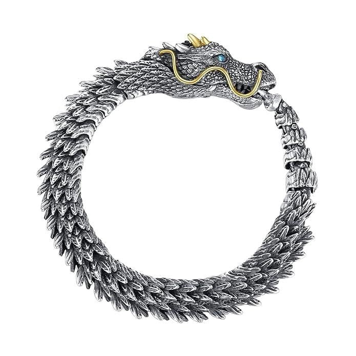 Dragon Scale Bracelet – Unique Men's Fashion Jewelry - KalaKirtiHub