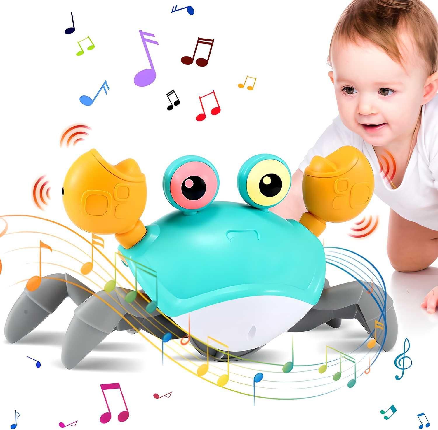 Cute Dancing Crab Toy with USB Rechargeable ra4xqa-dd