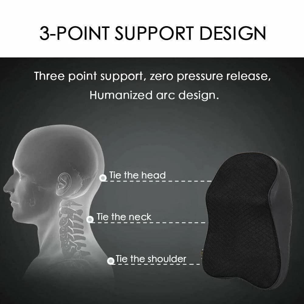 Support Neck Pillow for Car or Office Chair | kalakirtihub ra4xqa-dd
