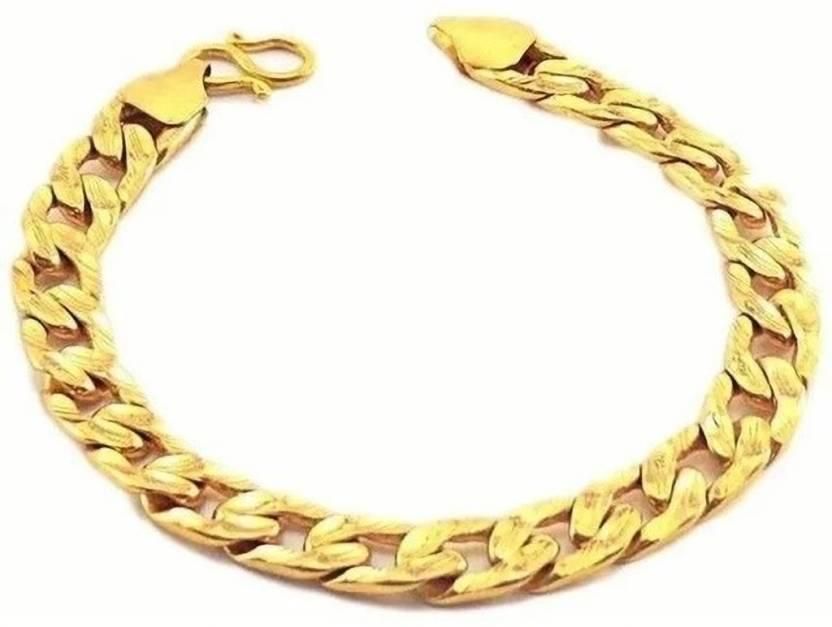Gold Cuban Bracelet for Men | Stylish Jewelry at KalaKirtiHub - KalaKirtiHub