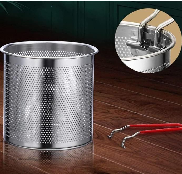 Stainless Steel Deep Fryer Pot – Kitchen Cooking Essential ra4xqa-dd