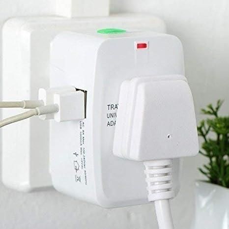 Worldwide Travel Adapter with Dual USB Charger Ports – kalakirtihub ra4xqa-dd