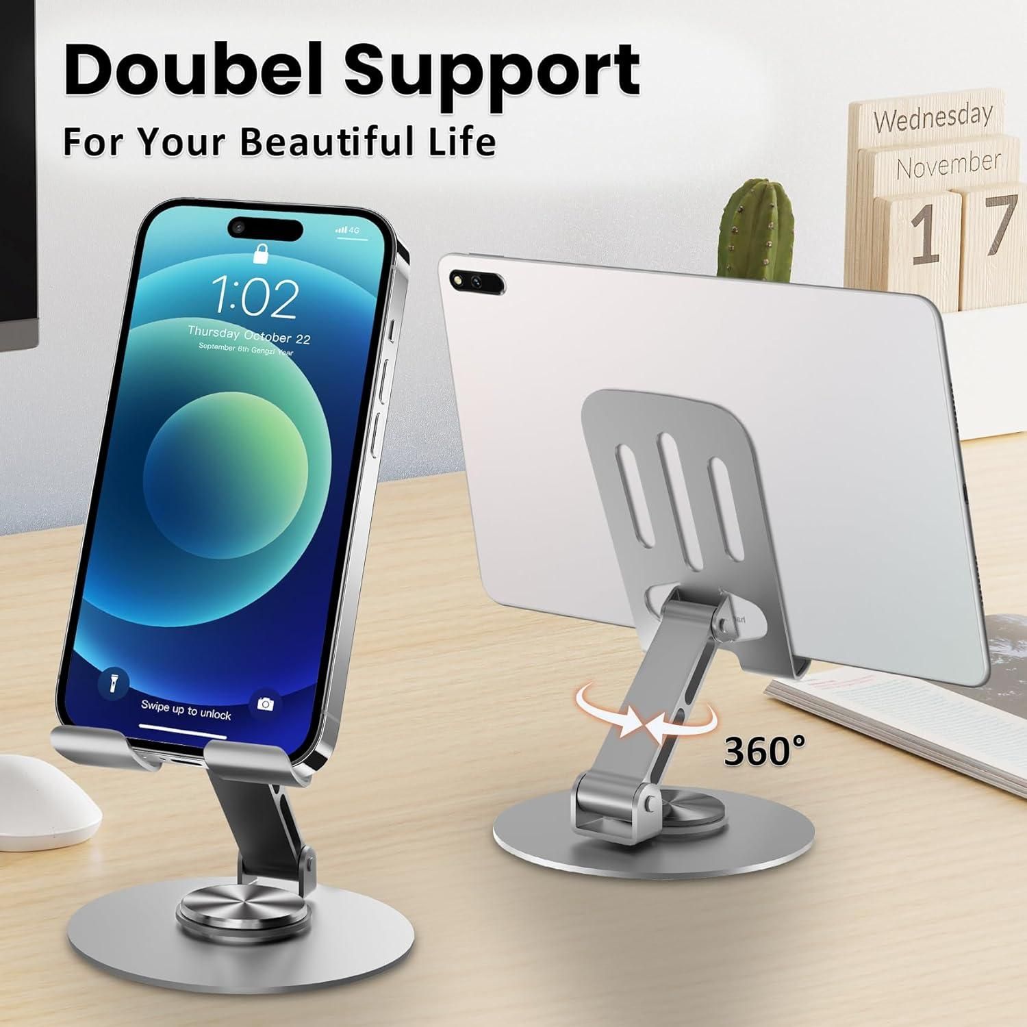 Aluminium 360� Rotatable Phone/Tablet Stand ra4xqa-dd