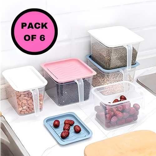 Unbreakable Kitchen Storage Basket (Pack of 6) – Durable - KalaKirtiHub