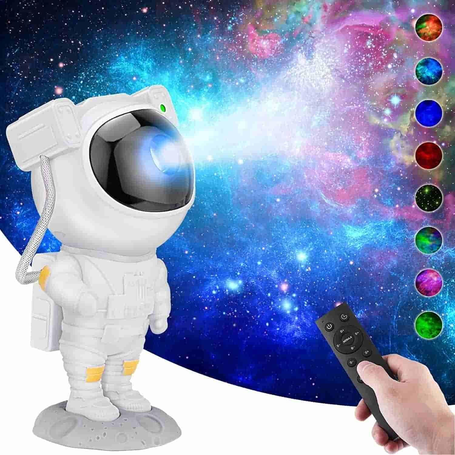 Astronaut Galaxy Projector 360° Rotation with Remote – kalakirtihub ra4xqa-dd
