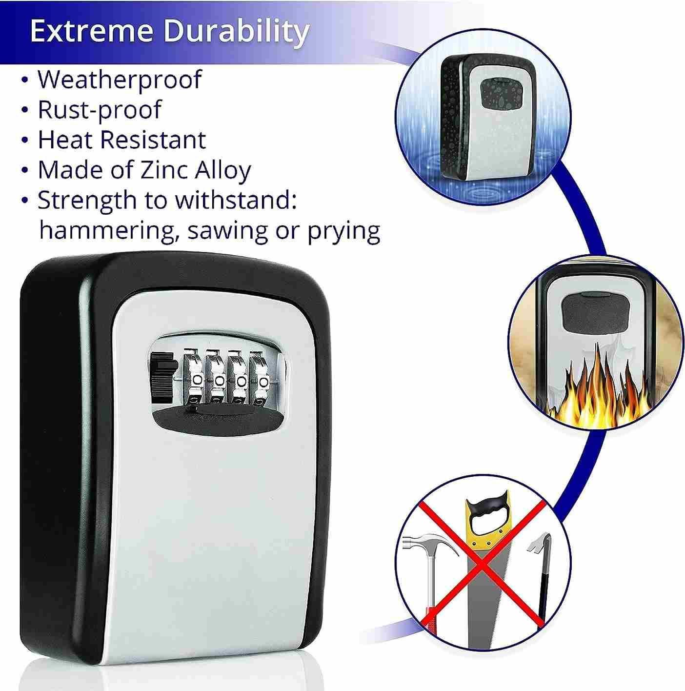 Security Key Lock Box | Safe & Durable Key Storage – kalakirtihub ra4xqa-dd