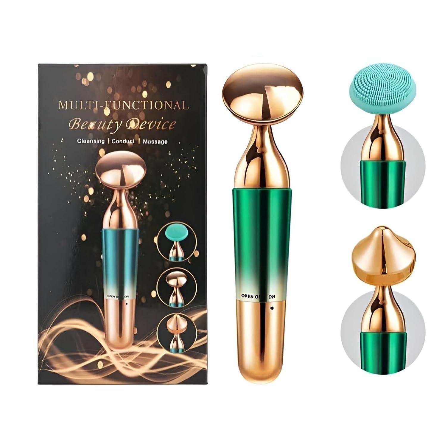 3-in-1 Face, Neck & Eyes Massager for Relaxation & Skincare | kalakirtihub ra4xqa-dd