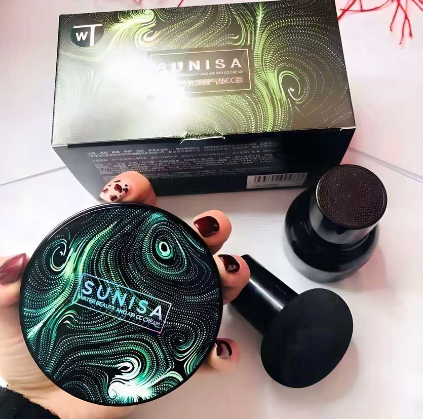 Sunisa 3 in 1 Waterproof Air Cushion CC Cream Foundation | kalakirtihub ra4xqa-dd