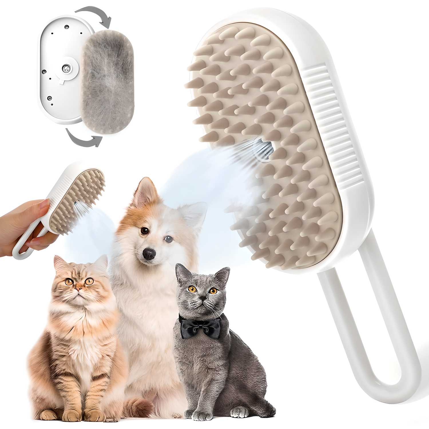 Steam Brush for Dog/Cat ra4xqa-dd