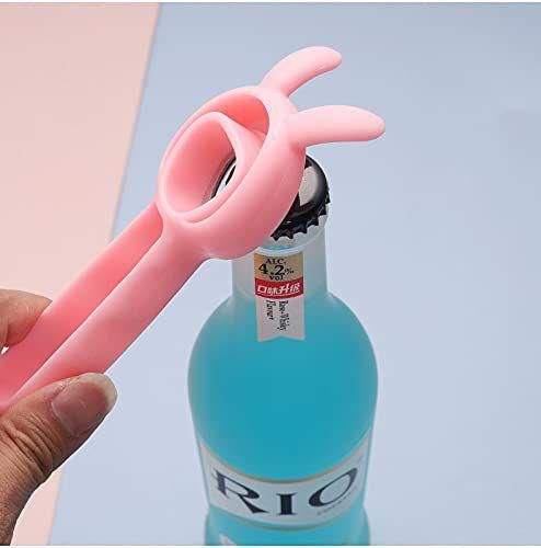 4-in-1 Cute Rabbit Wine Opener – Cartoon Shape Bottle Tool ra4xqa-dd