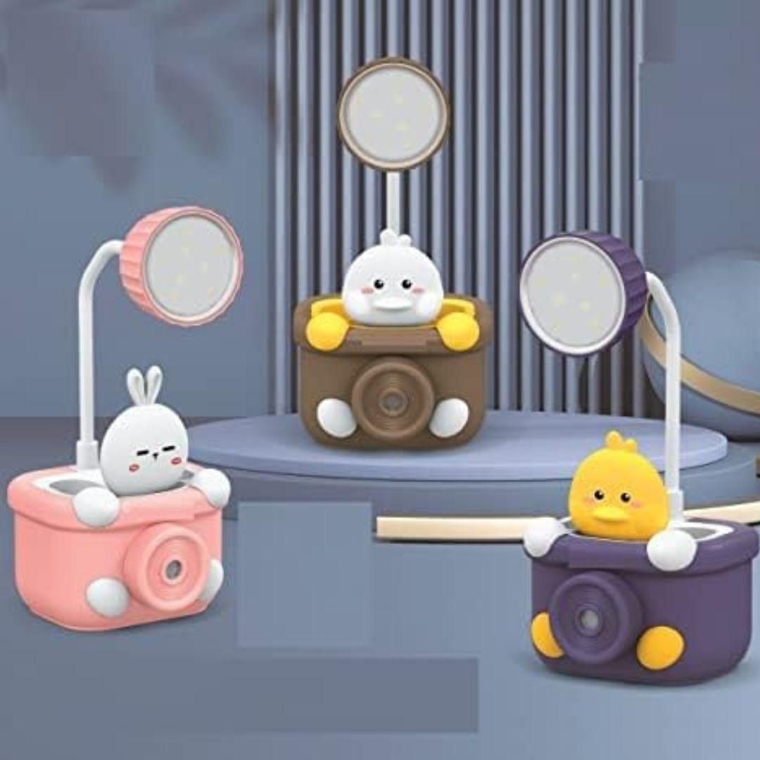 Table Desk Lamp with Pen Holder & Sharpener – Multifunctional - KalaKirtiHub