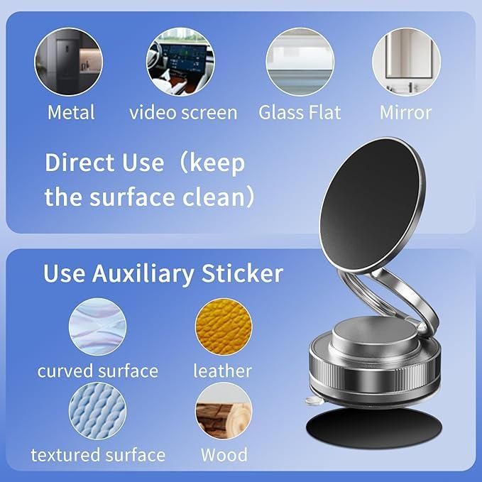 Vacuum Absorption Magnetic Bracket | Strong Hold Device Mount – kalakirtihub ra4xqa-dd