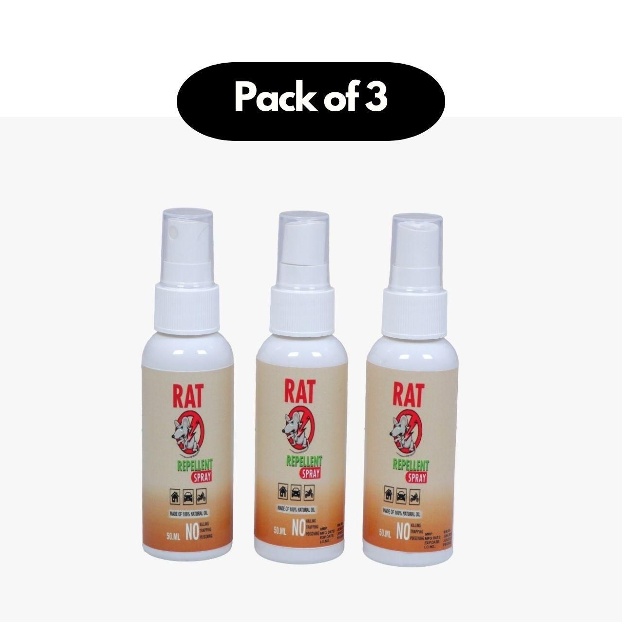 Rat Repellent Spreay 50ML (Pack of 3) ra4xqa-dd