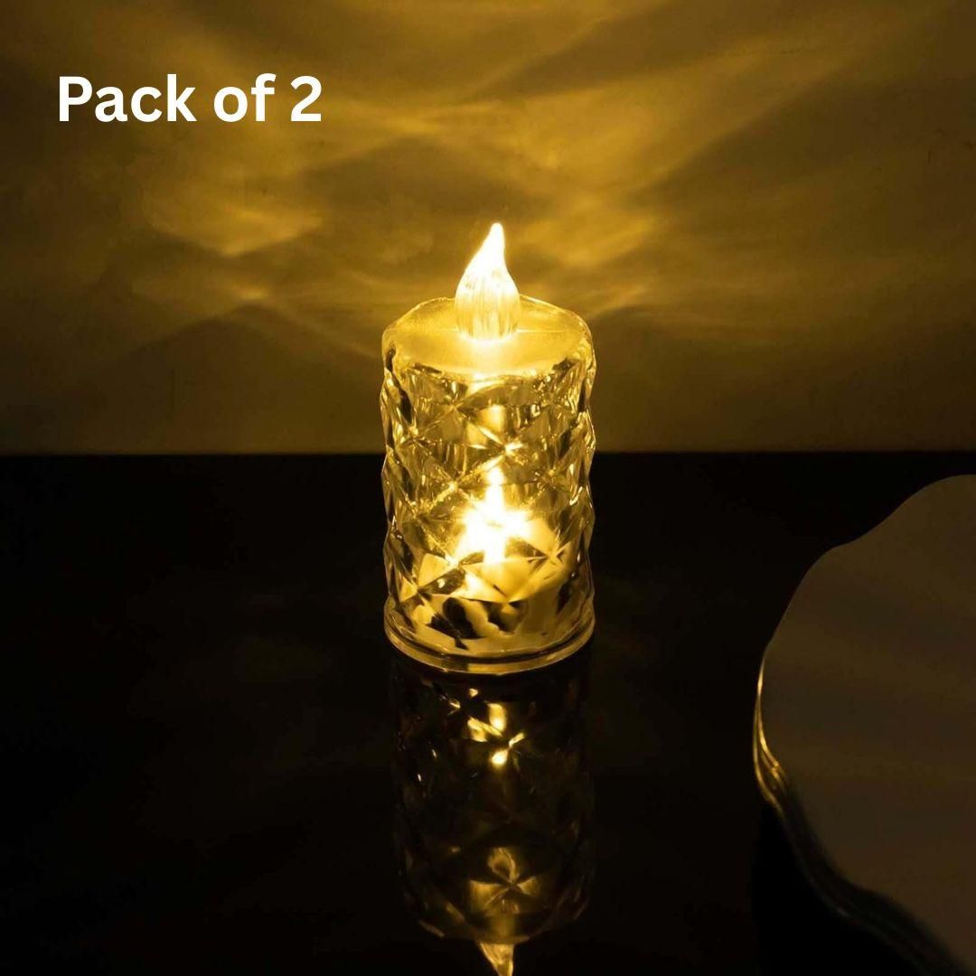 Candle Lamps for Temple (Pack of 2) ra4xqa-dd