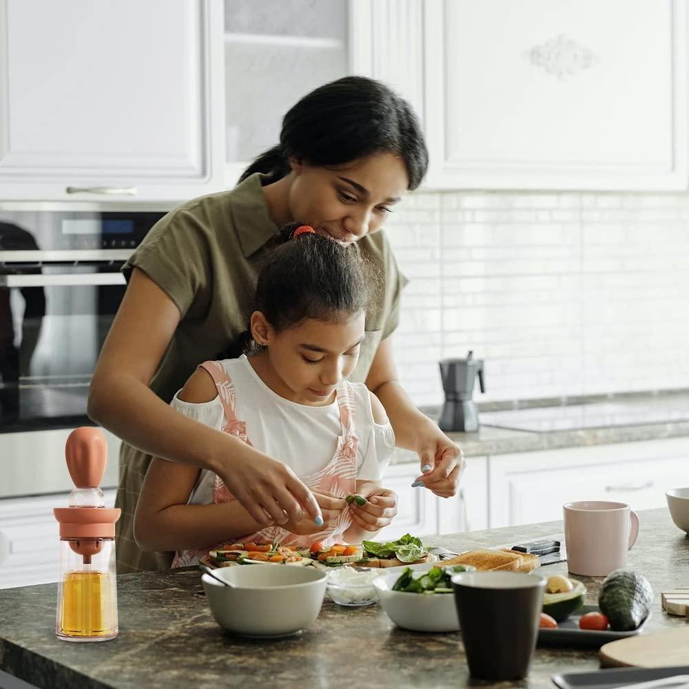 Oil Dispenser with Brush – Kitchen Cooking Essential ra4xqa-dd