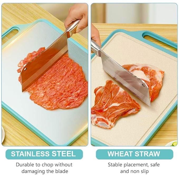 Steel Chopping & Cutting Board – Durable Kitchen Tool ra4xqa-dd