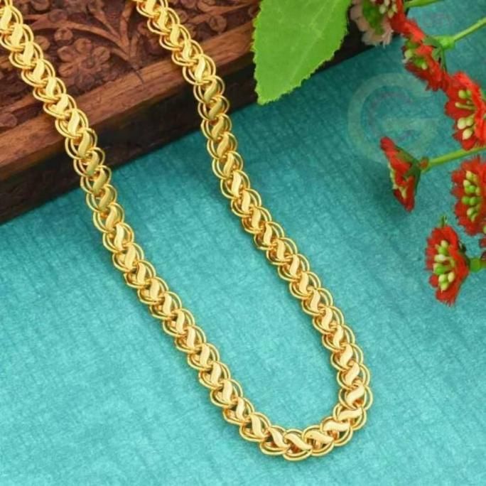Latest Brass Gold Plated Chain | Stylish Men’s & Women’s Jewelry - KalaKirtiHub