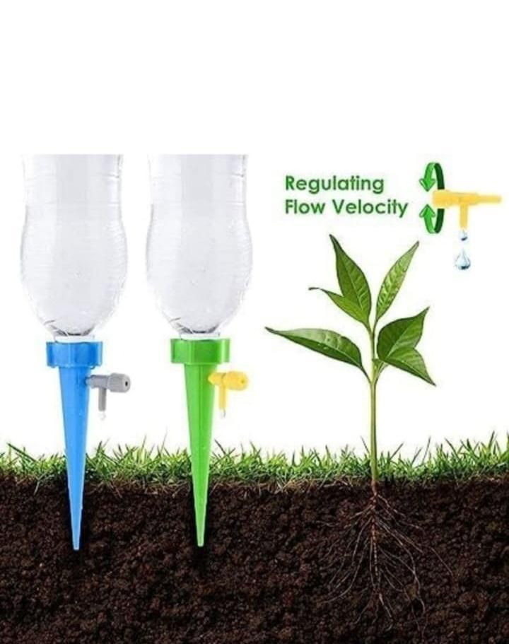 Self Watering Spikes Adjustable Pack of 5 - KalaKirtiHub