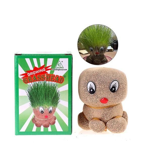Octopus Grass Doll Grow Bag Pots - KalaKirtiHub