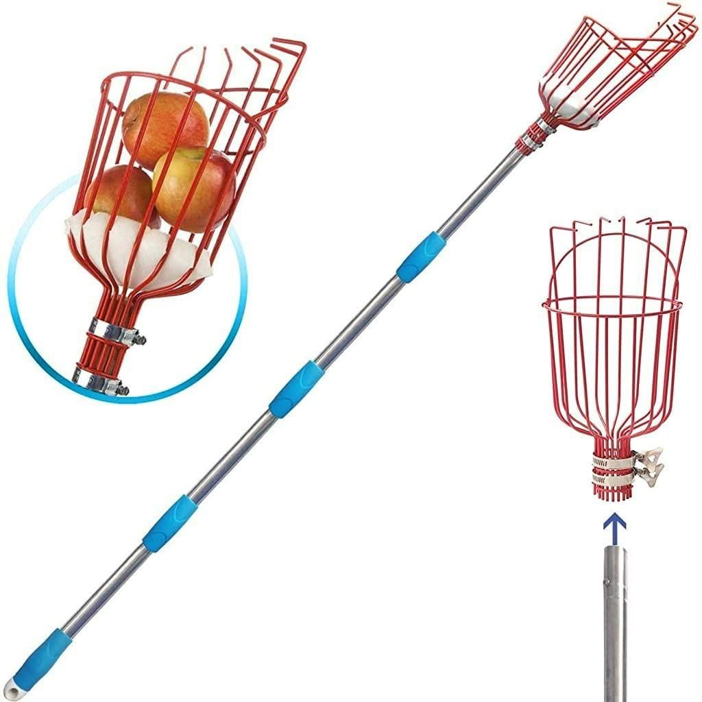 Fruit Picker with Basket - KalaKirtiHub