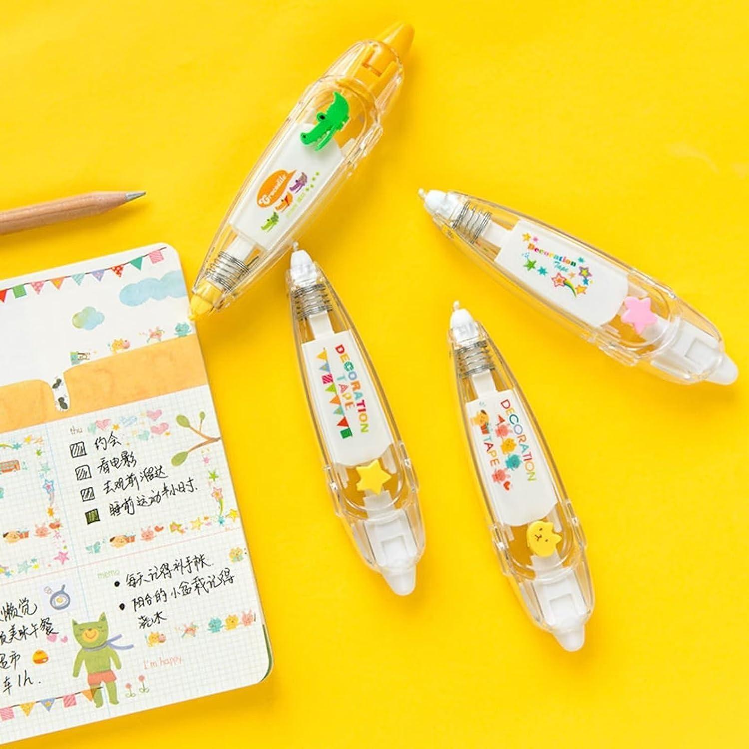 Decoration Tape Cute Novelty Sticker Pen Machine Pack of 2 ra4xqa-dd