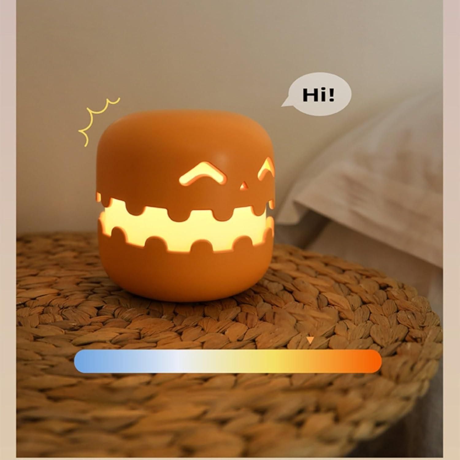 Pumpkin Lamp | Cute LED Night Light for Home & Kids – kalakirtihub ra4xqa-dd