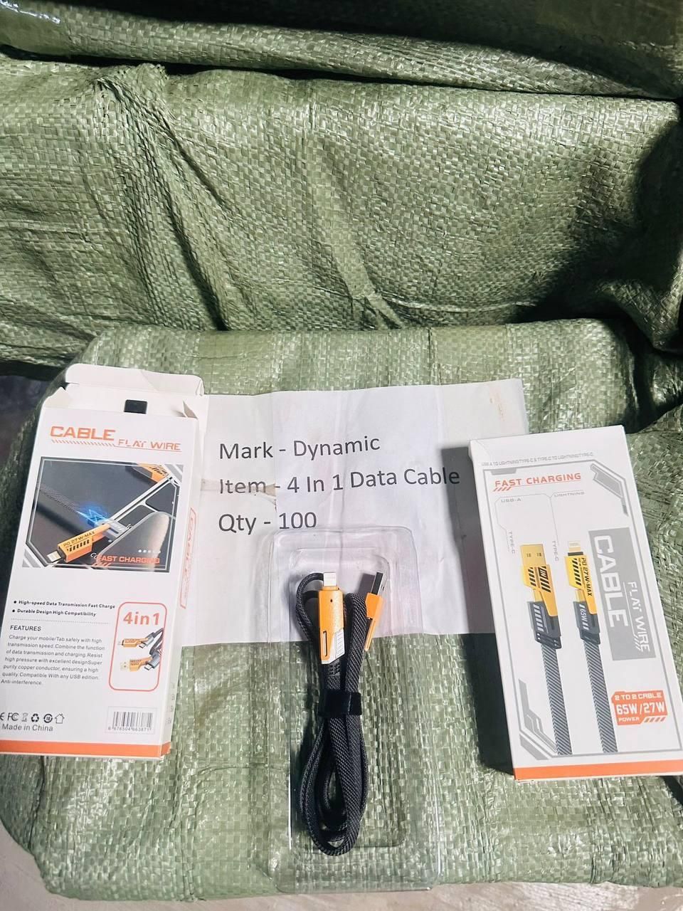 USB C 4-in-1 Lightning Cable for Fast Charging – kalakirtihub ra4xqa-dd