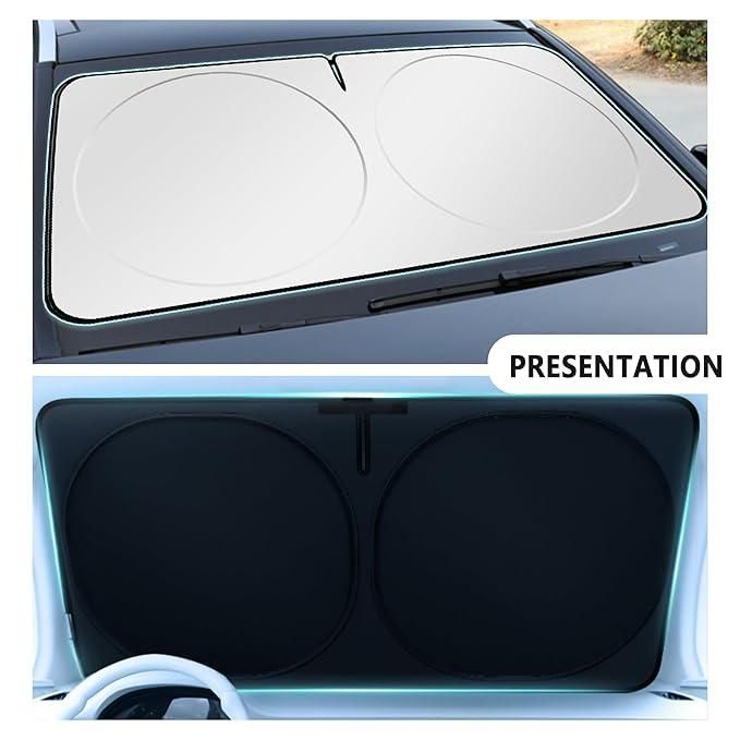 Folding Car Window Sunshade Cover | Auto Accessories kalakirtihub ra4xqa-dd