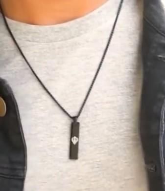 Khanda Spiritual Mini Tag Chain | Sikh Religious Pendant Necklace ra4xqa-dd