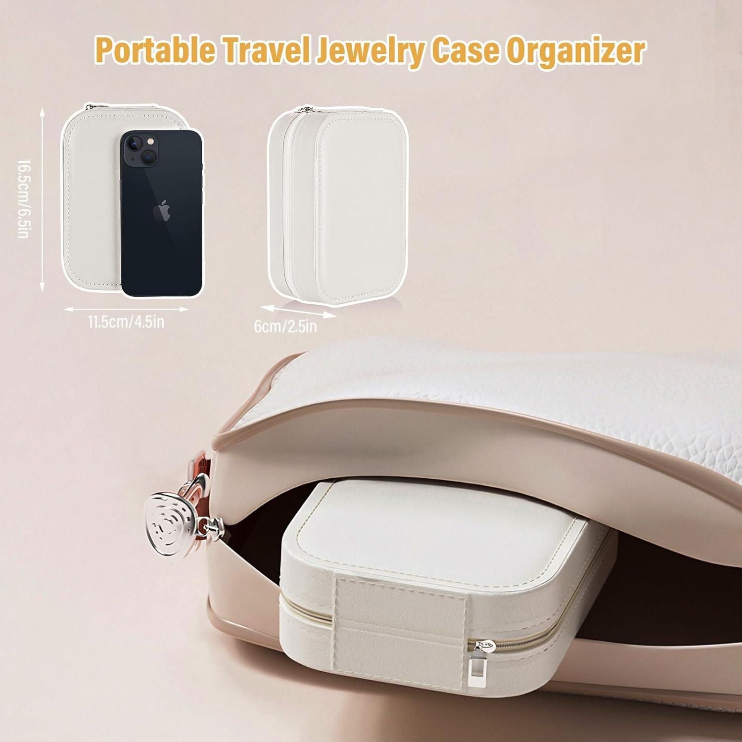 White Jewelry Box with LED Mirror ra4xqa-dd