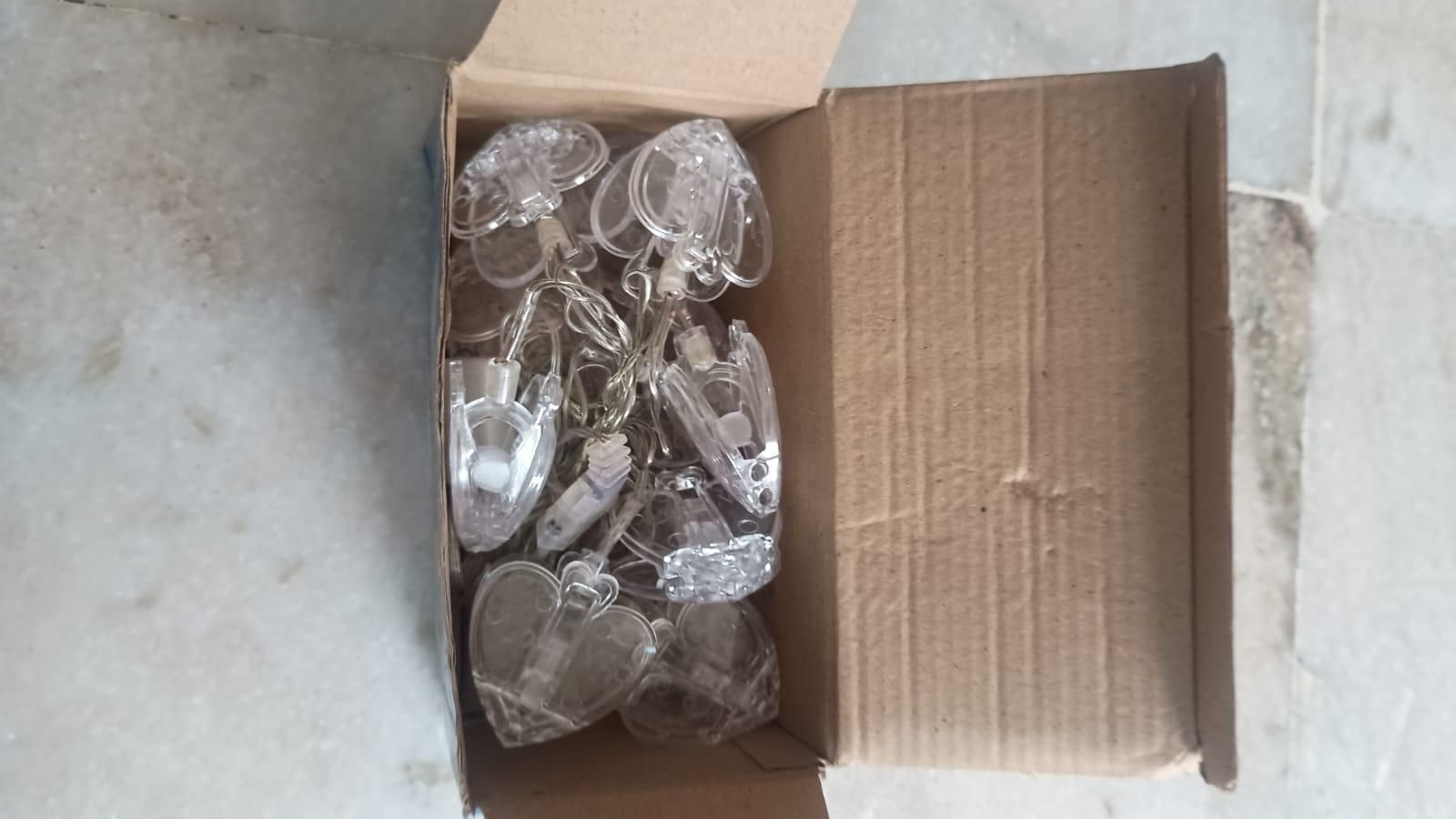 Heart Shaped Led Lights - KalaKirtiHub