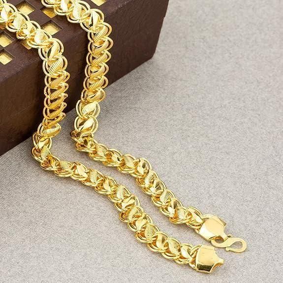 Latest Brass Gold Plated Chain | Stylish Men’s & Women’s Jewelry - KalaKirtiHub